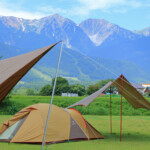 山脈が綺麗に見えます。